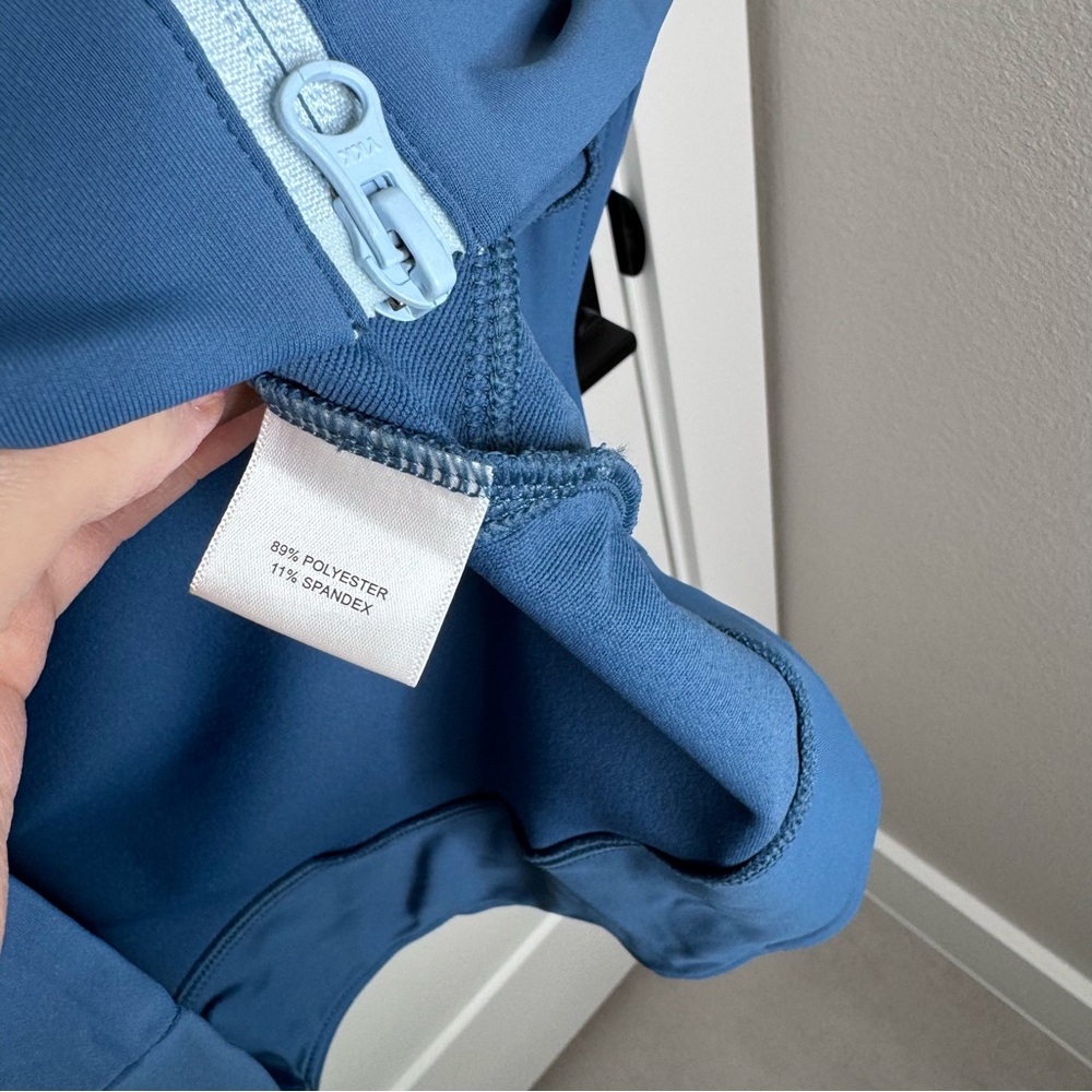 Peter Millar Womens Jacket Full Zip Teal Large UPF50+ Sun Protection W/Logo NWOT - Picture 6 of 7